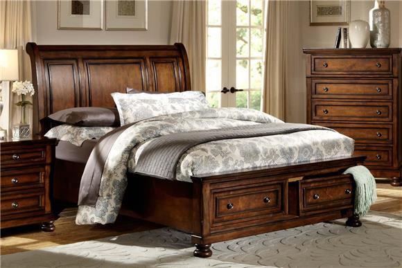 Traditional Accents - Queen Storage Bed