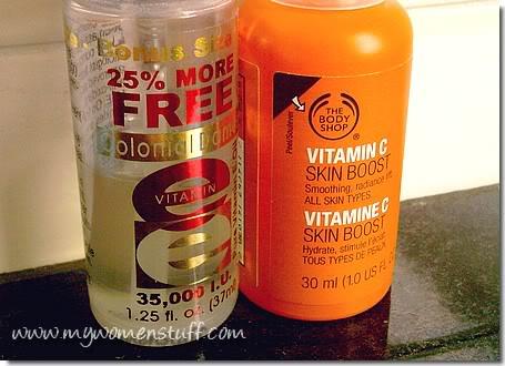 Known Antioxidant - Body Shop Vitamin C