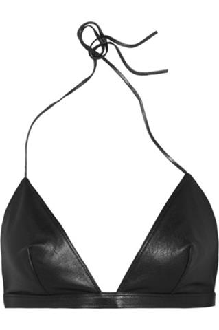 Customized Fit - Leather Bra Top