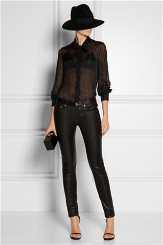 Customized Fit - Saint Laurent's Black