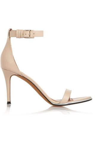 Buckle-fastening Ankle Strap - Heel Measures Approximately