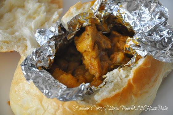Curry Chicken Bun - Kampar Curry Chicken Bun