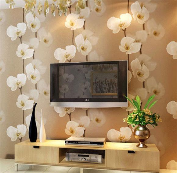 Decor Living Room - Korean 3d Wallpaper Home Decor