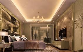 Bedroom Furniture - Luxury Gypsum Board Ceiling With