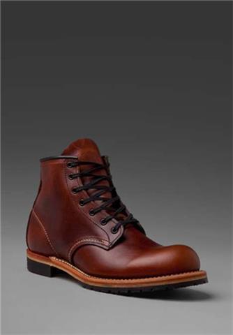 Mens Fashion - Brown Leather Boots
