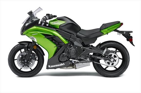 Kawasaki Motorcycles - Candy Lime Green