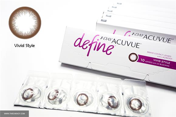 Acuvue Define - 1-day Acuvue Define Contact Lenses