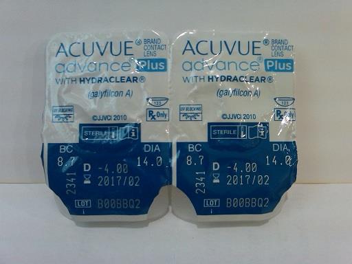 Acuvue Advance Plus - Acuvue Advance Plus Contact