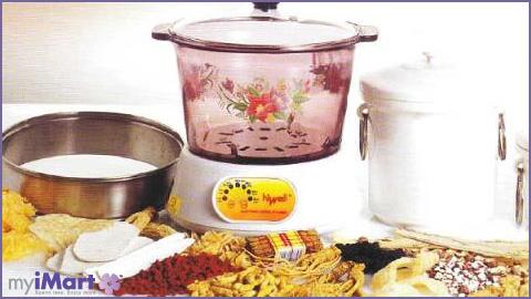Transparent Glass - Electronic Herbal Steamer Double Boiler