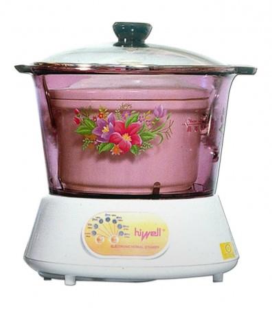 Hiwell Auto Electronic Herbal Steamer - Electronic Herbal Steamer Double Boiler