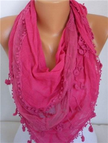 Cotton Lace - Hot Pink