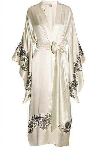 Japanese - Silk Kimono Robe As Wedding