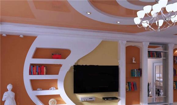 Modern Gypsum Board - Design Living Room