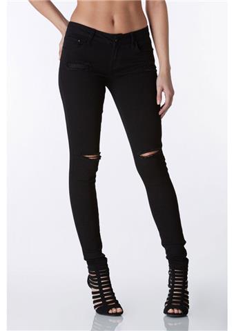 With Zip Closure - Skinny Jeans