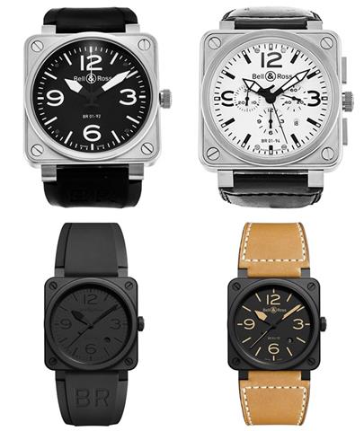 Highlights Include The - Ross Br01 Mens Pilots Watches
