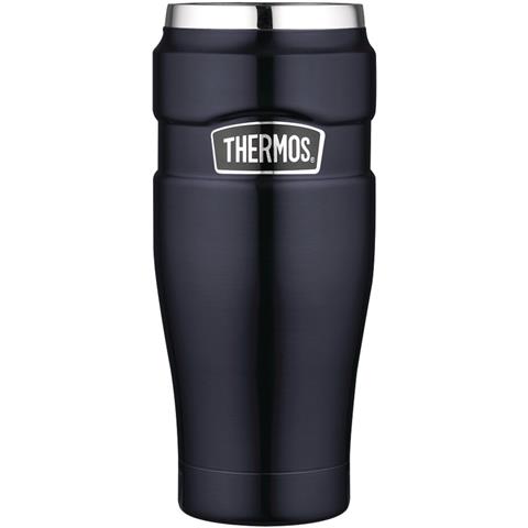 With Cold Liquid - Thermos Stainless Steel King