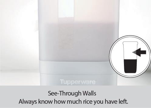 Through Walls - Tupperware Rice Smart