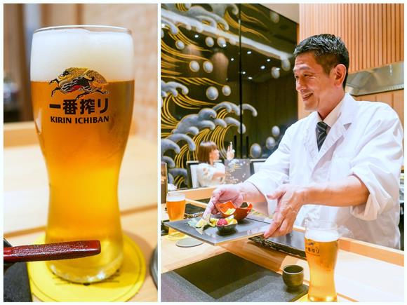 Beer - Kirin Ichiban X Ginza Tenkuni