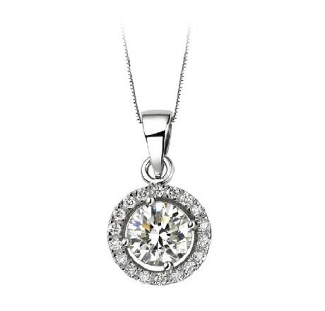 Something Classic - Solitaire Pendant Necklace