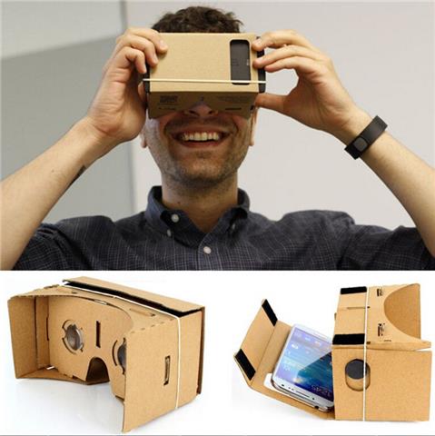 Compatible Smartphone - Google Cardboard 3d Vr Virtual
