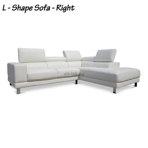 Modern L-shaped Sofa Suitable Maximum - Leather Fabric Color Sofa Cover