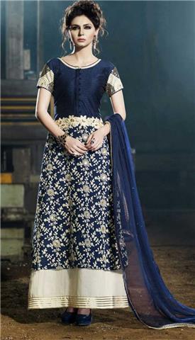 Truly Amazing Georgette Suit Accentuate - Suit Renders Traditional Yet Classy