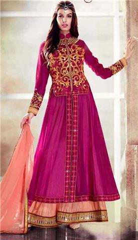 Amazing Georgette Suit Accentuate Ethnic - Suit Renders Traditional Yet Classy